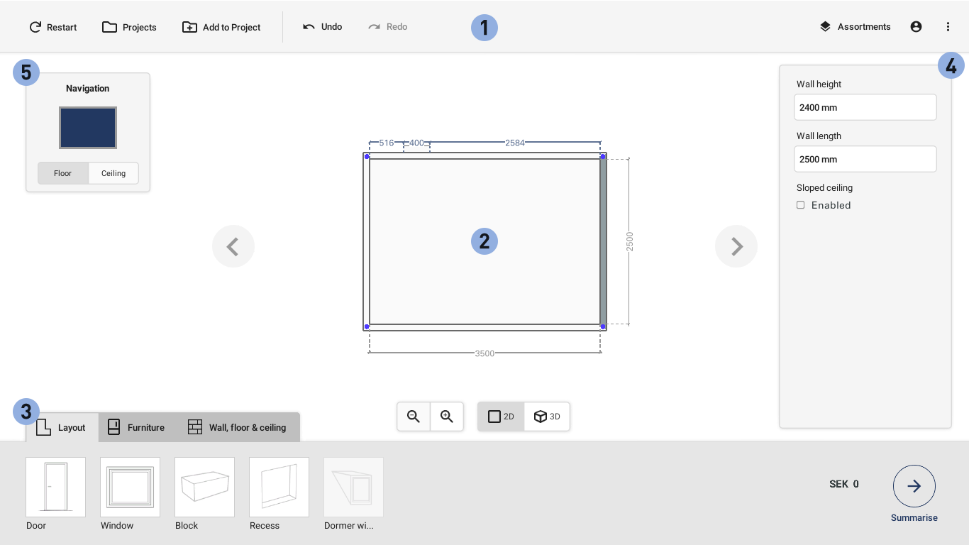 UI overview